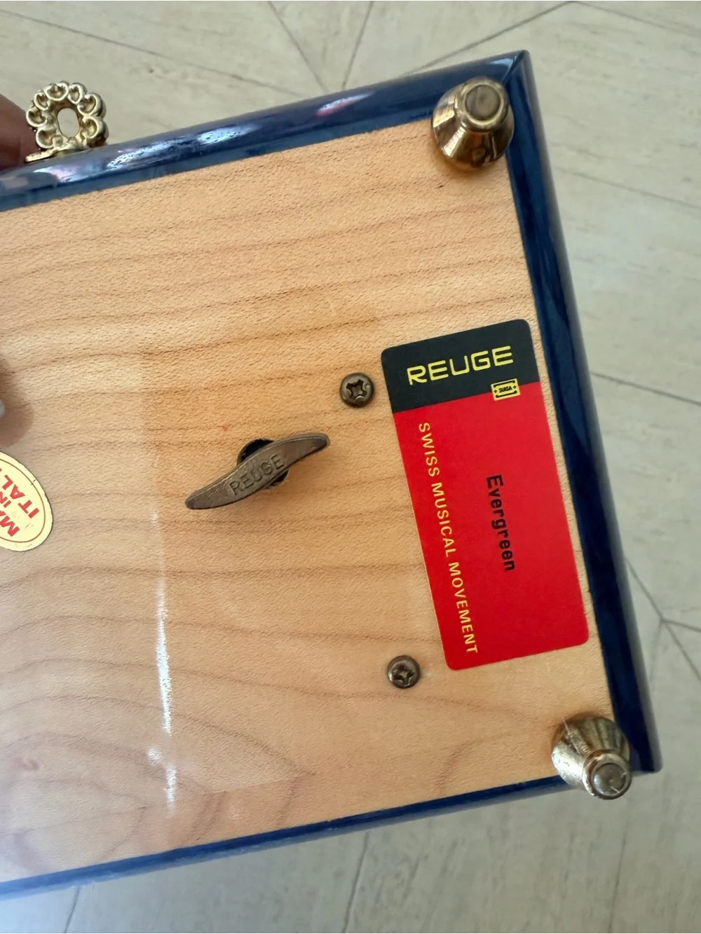 Reuge vintage italian